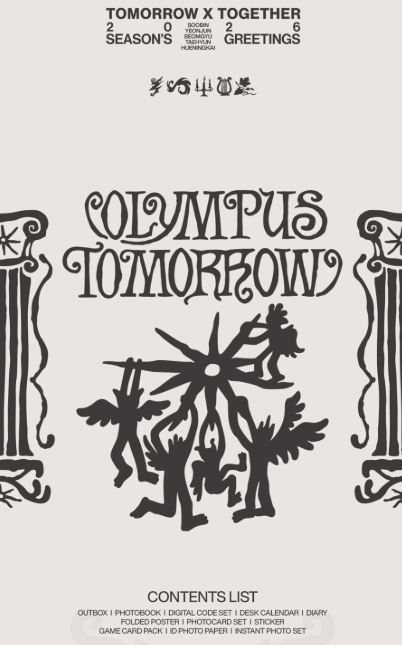 TXT (TOMORROW X TOGETHER) 2026 SEASON'S GREETINGS / OLYMPUS