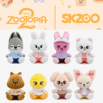 Stray Kids -ZOOTOPIA 2 SKZOO POP UP MD / SHOULDER PLUSH*PREORDER