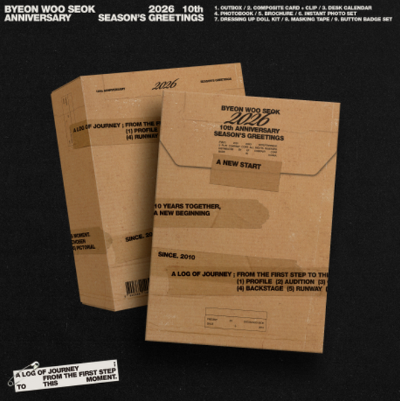 BYEON WOO SEOK - 2026 SEASON’S GREETINGS / 10th ANNIVERSARY