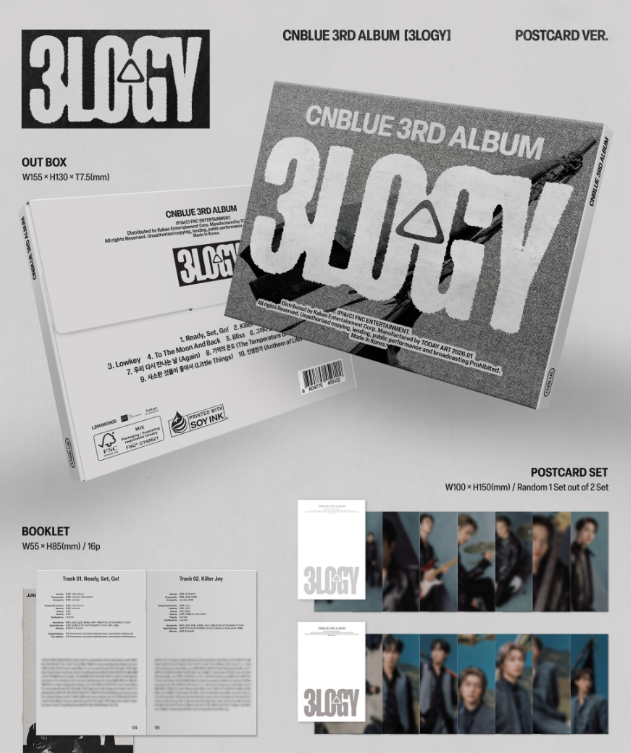 CNBLUE - 3LOGY / Postcard Ver. - K-Pop Time