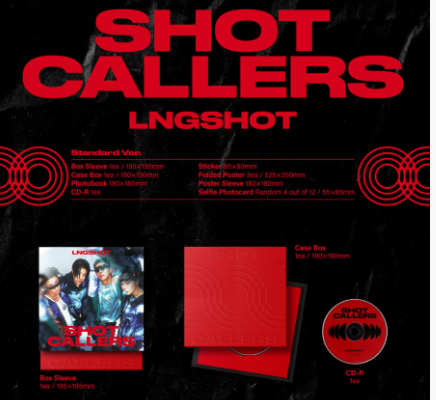 LNGSHOT - SHOT CALLERS / Standard Ver. *LIMITED STOCK* - K-Pop Time