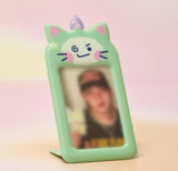 TREASURE - TRUZ PLANET PVC PHOTOCARD HOLDER STAND + PHOTOCARD!