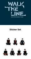 ENHYPEN - WALK THE LINE OFFICIAL MD / STICKER SET