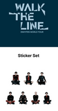 ENHYPEN - WALK THE LINE OFFICIAL MD / STICKER SET