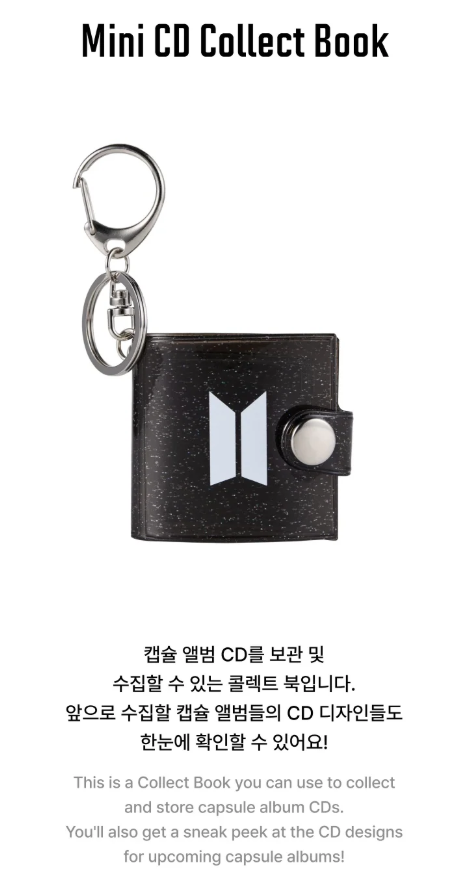 BTS - CAPSULE ALBUM VOL.1 OFFICIAL MD - MINI CD COLLECT BOOK - K-Pop Time