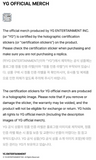BABYMONSTER - OFFICIAL LIGHT STICK KEYRING