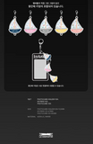 LE SSERAFIM - INVITATION VR CONCERT OFFICIAL MD / PHOTOCARD HOLDER & KEYRING SET