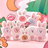 BTS - BT21 FLAT PLUSH KEYRING K-TOKKI