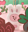 BTS - BT21 FLAT PLUSH KEYRING K-TOKKI