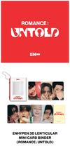 ENHYPEN - ROMANCE : UNTOLD OFFICIAL MD / LENTICULAR MINI CARD & BINDER