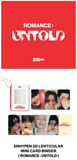 ENHYPEN - ROMANCE : UNTOLD OFFICIAL MD / LENTICULAR MINI CARD & BINDER