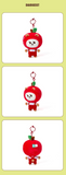 TXT  - PPULBATU HEY! APPUL OFFICIAL MD / PLUSH KEYRING (APPLE VER)