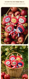 TXT  - PPULBATU HEY! APPUL OFFICIAL MD / PLUSH KEYRING (APPLE VER)