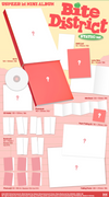 USPEER - BITE DISTRICT / Photobook Ver. (Random)