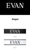 EVAN / SLOGAN
