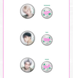 ATEEZ –  GOLDEN HOUR : PART.5 POP UP OFFICIAL MD /  CAN BADGE SET