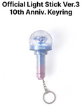 SEVENTEEN OFFICIAL LIGHT STICK VER. 3 10th Anniv. KEYRING
