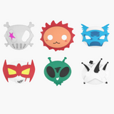 P1Harmony – OFFICIAL LIGHT STICK VER.2 CUSTOM MASK