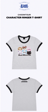 BABYMONSTER - CHOOM WORLD TOUR IN SEOUL OFFICIAL MD / CHARACTER RINGER T-SHIRT