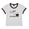 BABYMONSTER - CHOOM WORLD TOUR IN SEOUL OFFICIAL MD / CHARACTER RINGER T-SHIRT