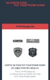 CORTIS - PUT YOUR PHONE DOWN 2026 TOUR MD / PYPD BADGE SET