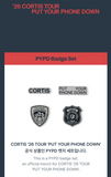 CORTIS - PUT YOUR PHONE DOWN 2026 TOUR MD / PYPD BADGE SET