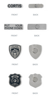 CORTIS - PUT YOUR PHONE DOWN 2026 TOUR MD / PYPD BADGE SET