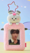 ATEEZ - MIGHTEEZ Wonder Room Photo Card Holder Plush Keyring