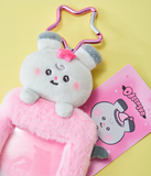 ATEEZ - MIGHTEEZ Wonder Room Photo Card Holder Plush Keyring