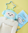 ATEEZ - MIGHTEEZ Wonder Room Photo Card Holder Plush Keyring