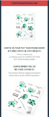 CORTIS - PUT YOUR PHONE DOWN 2026 TOUR MD / CORTIS BALL STICKER SET