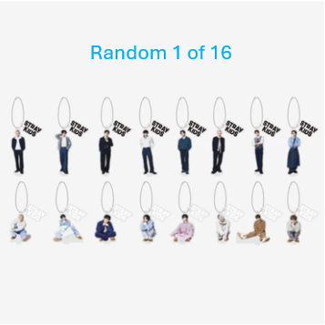 Stray Kids - RUN IT JAPAN OFFICIAL GOODS / RANDOM MINI ACRYLIC STAND CHARM *OCT*