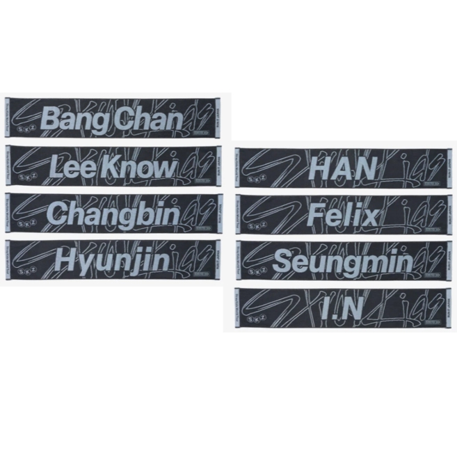 Stray Kids - RUN IT JAPAN OFFICIAL GOODS / MUFFLER TOWEL *OCT*