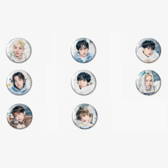 Stray Kids - RUN IT JAPAN OFFICIAL GOODS / PHOTO BADGE *OCT*