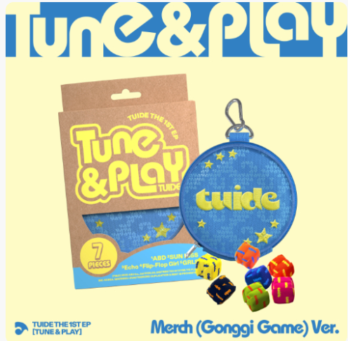 TUIDE - TUNE & PLAY / Merch (Gonggi Game) Ver. *LIMITED EDITION*