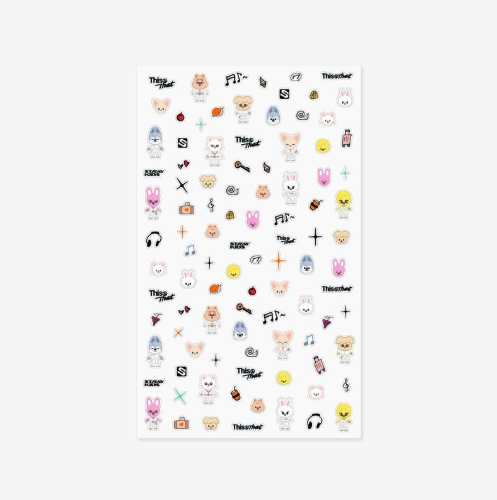 Stray Kids -THIS & THAT POP-UP STORE OFFICIAL MD / SKZOO MICRO STICKER
