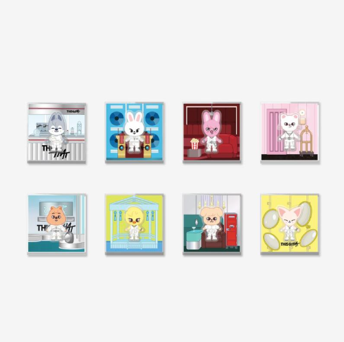Stray Kids -THIS & THAT POP-UP STORE OFFICIAL MD / SKZOO SPINNING MAGNET