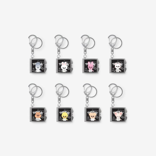 Stray Kids -THIS & THAT POP-UP STORE OFFICIAL MD / SKZOO MIRROR KEYRING