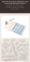 CORTIS - PUT YOUR PHONE DOWN BIRTHDAY PARTY 2026 TOUR OFFICIAL MD / FABRIC PHOTO BINDER