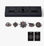 ATEEZ - ATEEZ X FANPLDAY OFFICIAL MD / METAL PIN SET VOYAGE EDITION