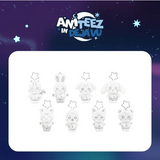 ATEEZ - ANITEEZ IN DEJAVU / SILVER ANITEEZ PLUSH KEYRING + Photocard