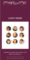 &TEAM - MARK ON ME POP UP MD / CAN BADGE (RANDOM)