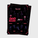 K-POP DEMON HUNTERS OFFICIAL POP-UP SEOUL / SAJA BOYS YOUR IDOL DECO STICKER SHEET