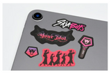 K-POP DEMON HUNTERS OFFICIAL POP-UP SEOUL / SAJA BOYS YOUR IDOL DECO STICKER SHEET