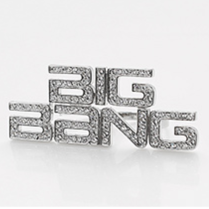 BIGBANG - The Movie ‘BIGBANG MADE’ MD / Initials Cubic Two Ring