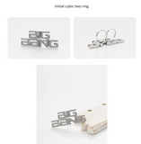 BIGBANG - The Movie ‘BIGBANG MADE’ MD / Initials Cubic Two Ring