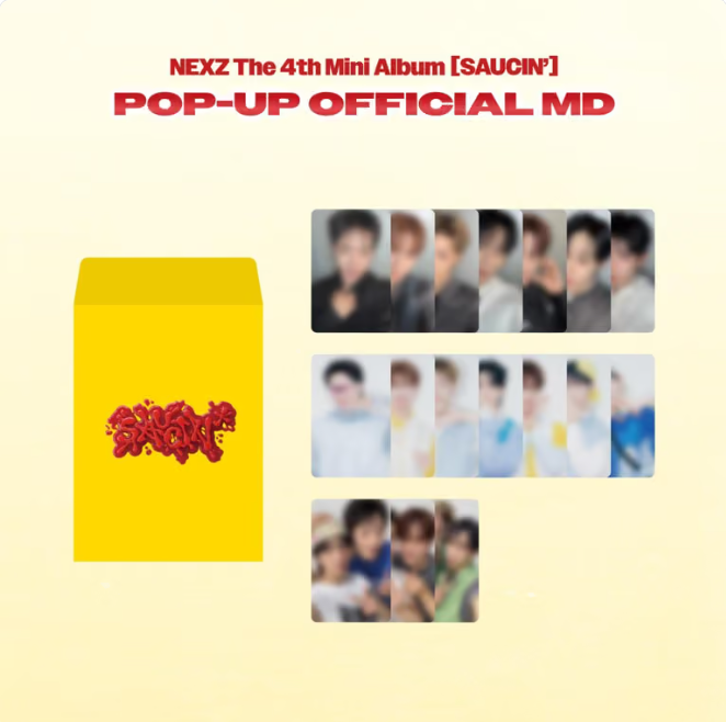 NEXZ - SAUCIN' POP UP OFFICIAL MD TRADING CARD
