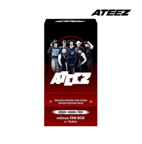 ATEEZ - ATEEZ X MIIMCA COLLECTABLE TRADING CARD FAN BOX
