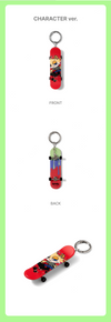 EVAN - GLIDDY Official Merch / Mini Skateboard Keyring