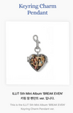 ILLIT - BREAK EVEN OFFICIAL MD / KEYRING CHARM PENDANT